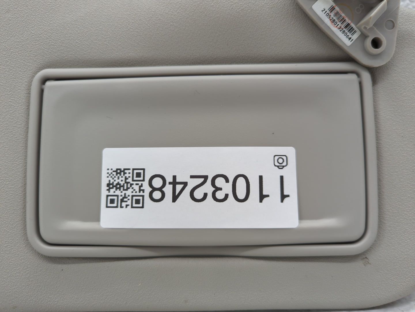 2022 Mitsubishi Mirage Sun Visor Shade Replacement Passenger Right Mirror Fits OEM Used Auto Parts - Oemusedautoparts1.com