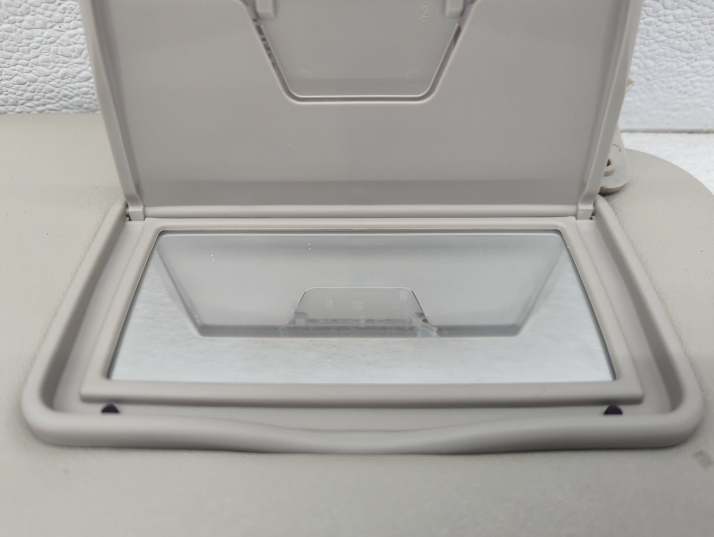 2022 Mitsubishi Mirage Sun Visor Shade Replacement Passenger Right Mirror Fits OEM Used Auto Parts - Oemusedautoparts1.com