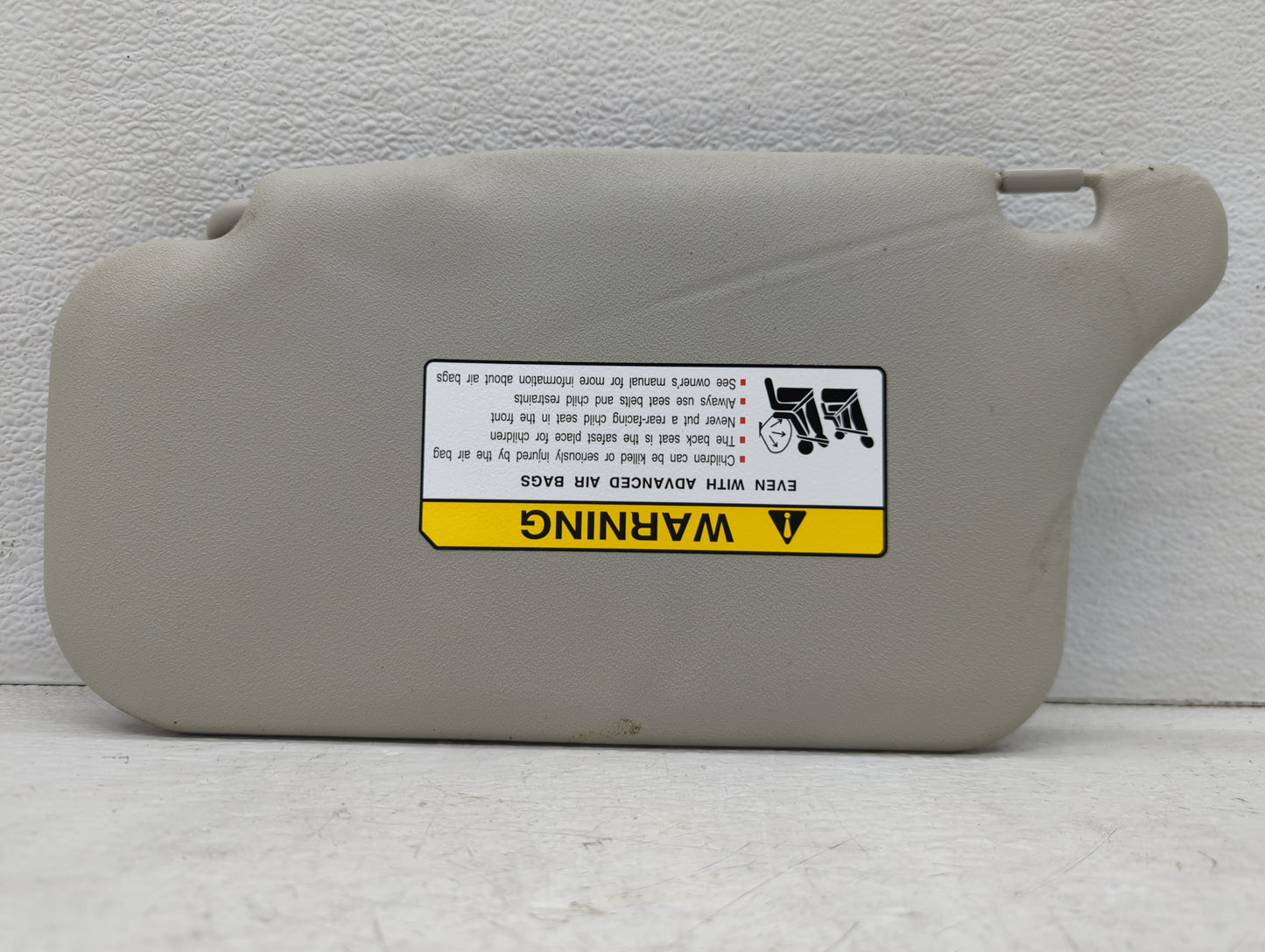 2022 Mitsubishi Mirage Sun Visor Shade Replacement Passenger Right Mirror Fits OEM Used Auto Parts - Oemusedautoparts1.com