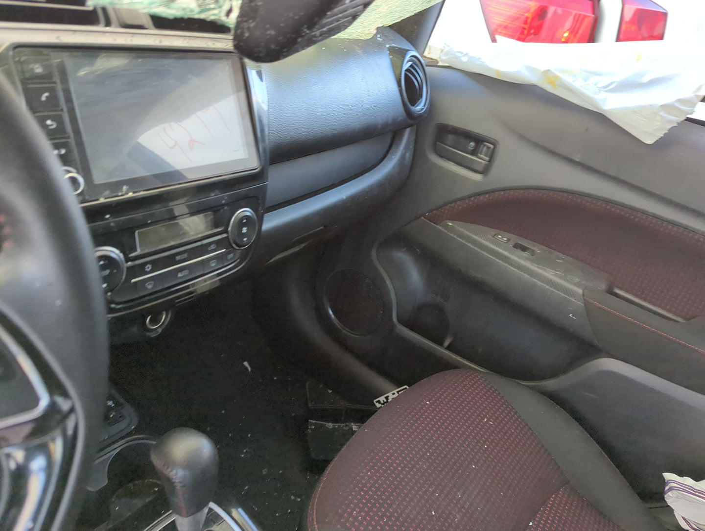 2022 Mitsubishi Mirage Passenger Glove Box Door Storage Compartment - Oemusedautoparts1.com