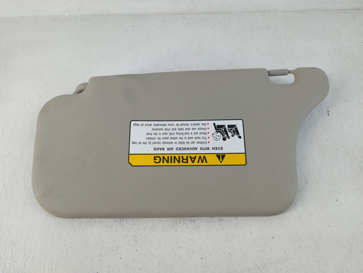 2022 Mitsubishi Mirage G4 Sun Visor Shade Replacement Passenger Right Mirror Fits OEM Used Auto Parts - Oemusedautoparts1.co