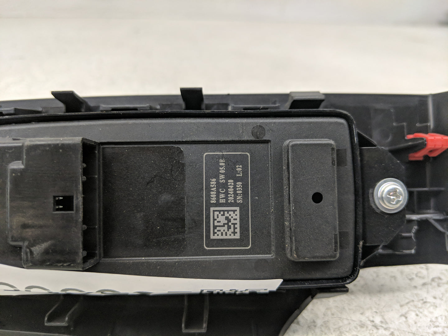 2022 Mitsubishi Outlander Master Power Window Switch Replacement Driver Side Left P/N:8608A586 Fits OEM Used Auto Parts - Oe