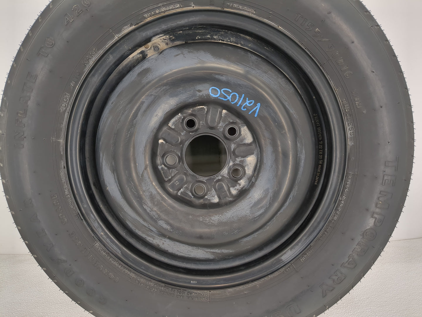 2022 Mitsubishi Outlander Spare Donut Tire Wheel Rim Oem - Oemusedautoparts1.com