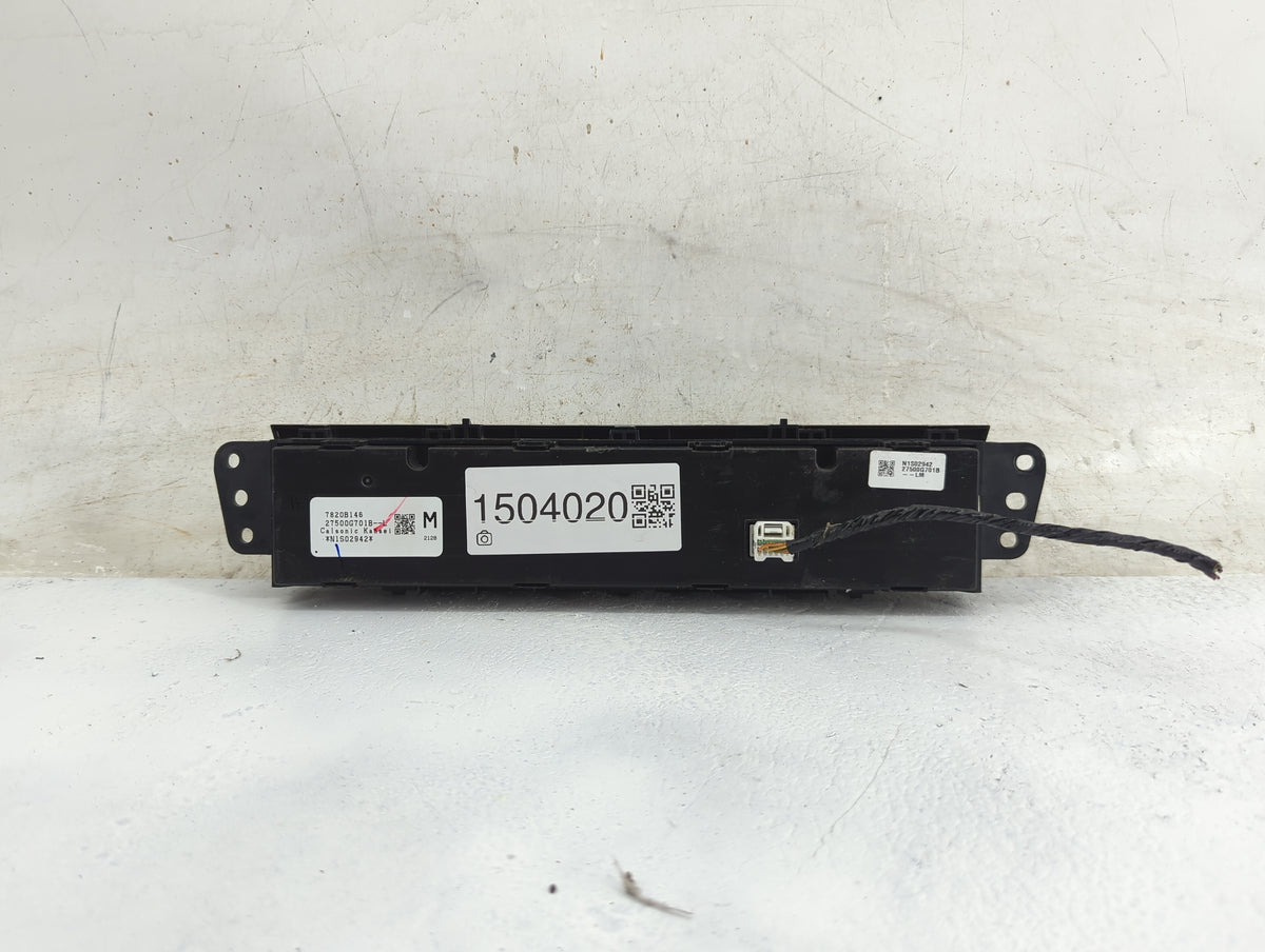 2022 Mitsubishi Outlander Climate Control Module Temperature AC/Heater Replacement P/N:7820B146 27500G701B Fits OEM Used Aut