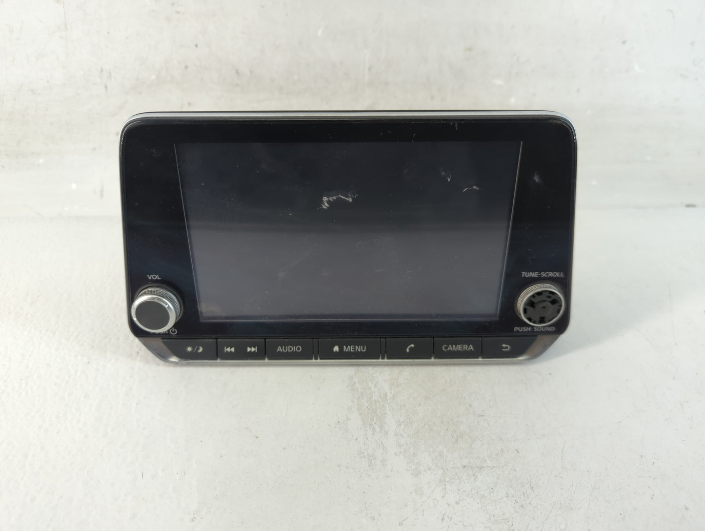 2019-2022 Nissan Altima Radio AM FM Cd Player Receiver Replacement P/N:2591A6CA1C Fits Fits 2019 2020 2021 2022 OEM Used Aut