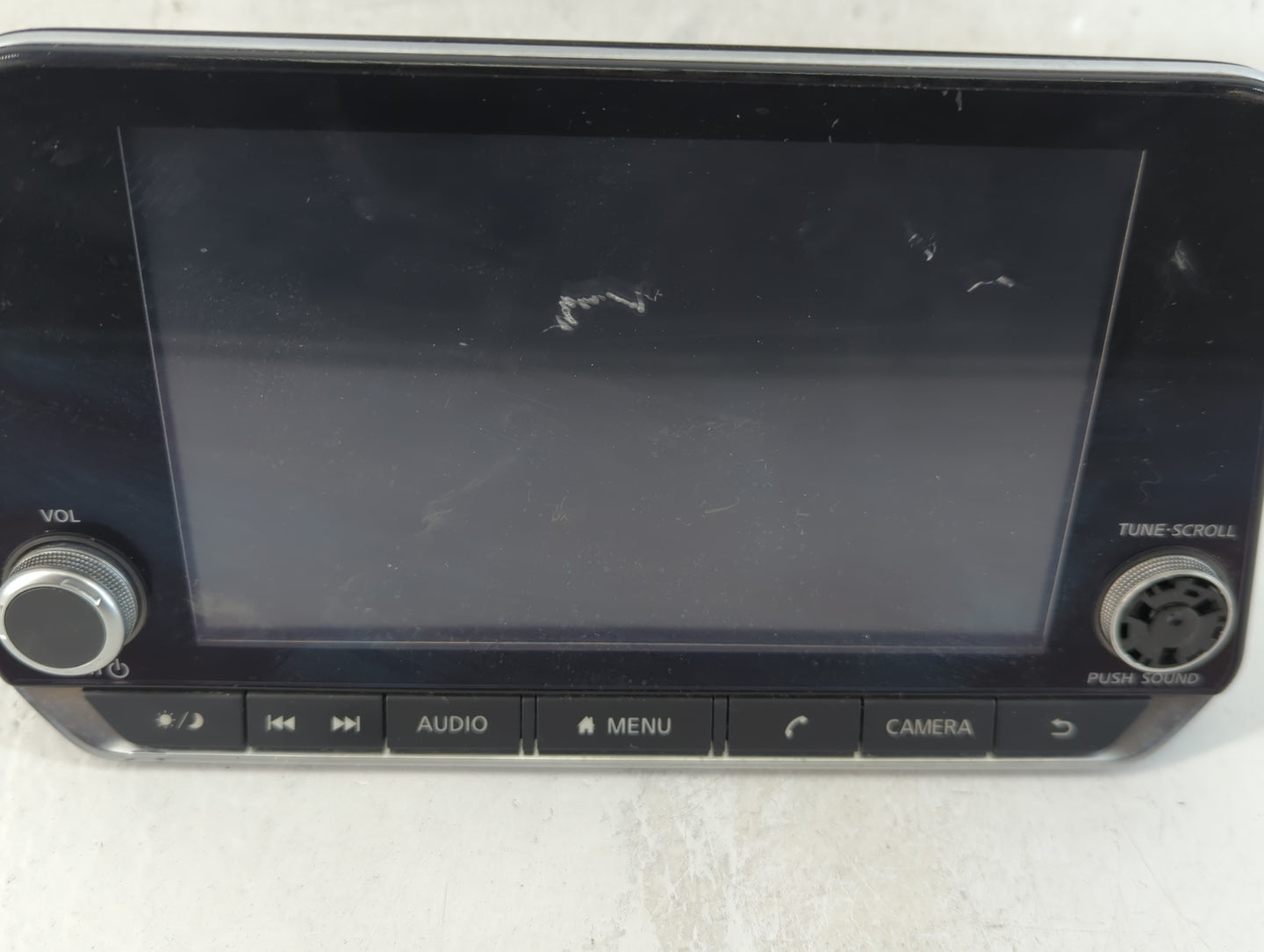 2019-2022 Nissan Altima Radio AM FM Cd Player Receiver Replacement P/N:2591A6CA1C Fits Fits 2019 2020 2021 2022 OEM Used Aut
