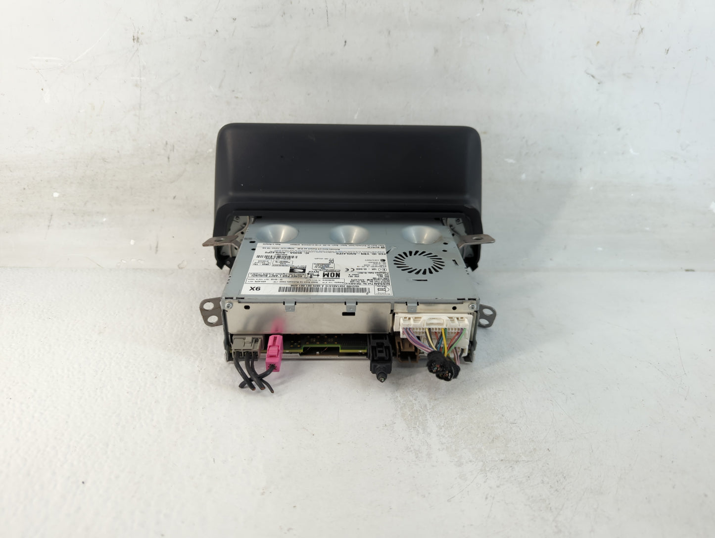 2019-2022 Nissan Altima Radio AM FM Cd Player Receiver Replacement P/N:2591A6CA1C Fits Fits 2019 2020 2021 2022 OEM Used Aut