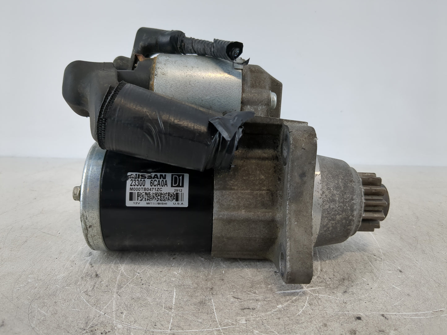 2019-2022 Nissan Altima Car Starter Motor Solenoid OEM P/N:23300 6CA0A Fits Fits 2019 2020 2021 2022 OEM Used Auto Parts - O