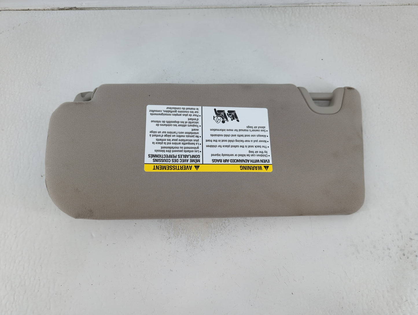 2021-2022 Nissan Altima Sun Visor Shade Replacement Passenger Right Mirror Fits Fits 2021 2022 OEM Used Auto Parts - Oemused