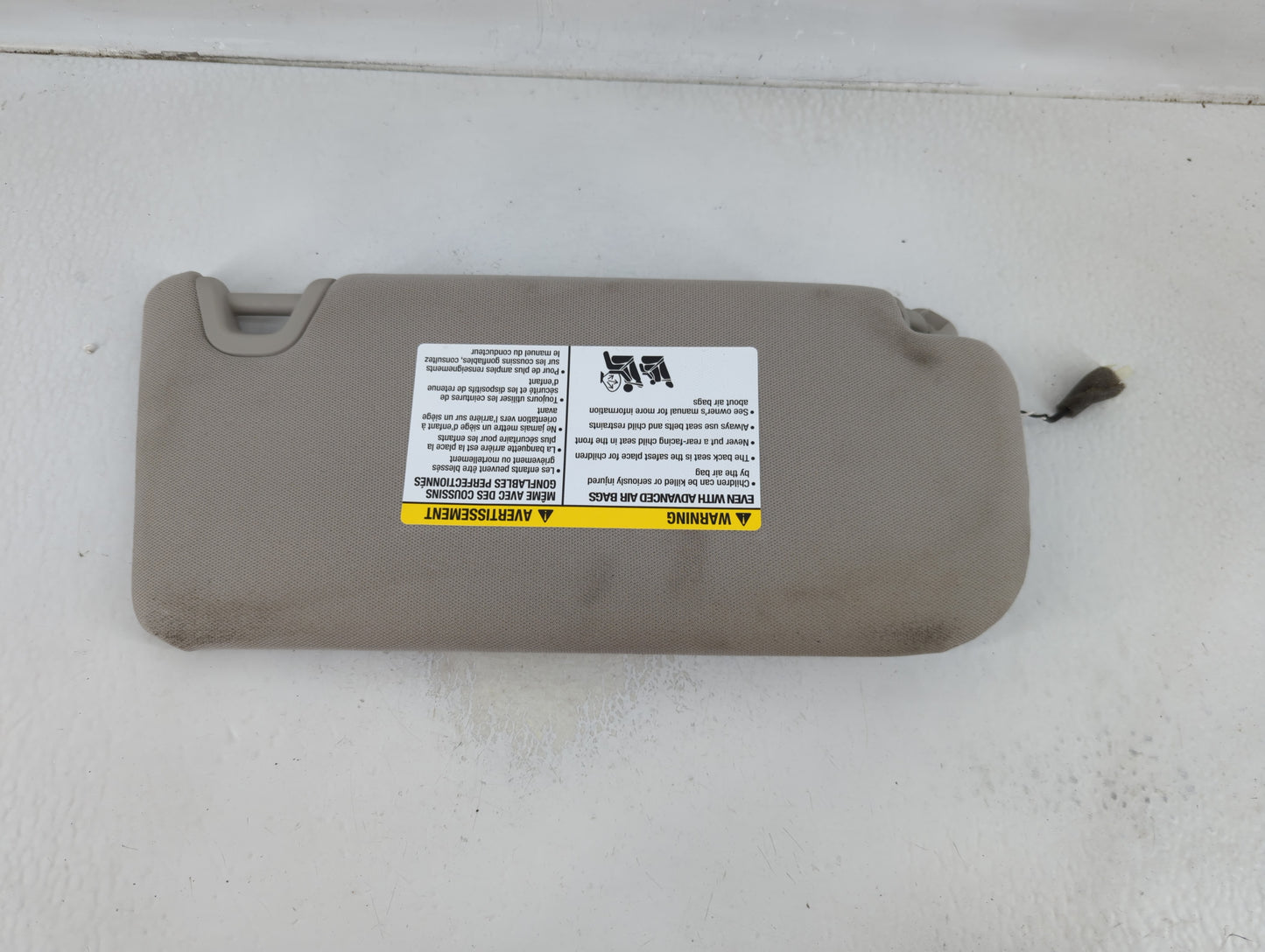 2021-2022 Nissan Altima Sun Visor Shade Replacement Driver Left Mirror Fits Fits 2021 2022 OEM Used Auto Parts - Oemusedauto