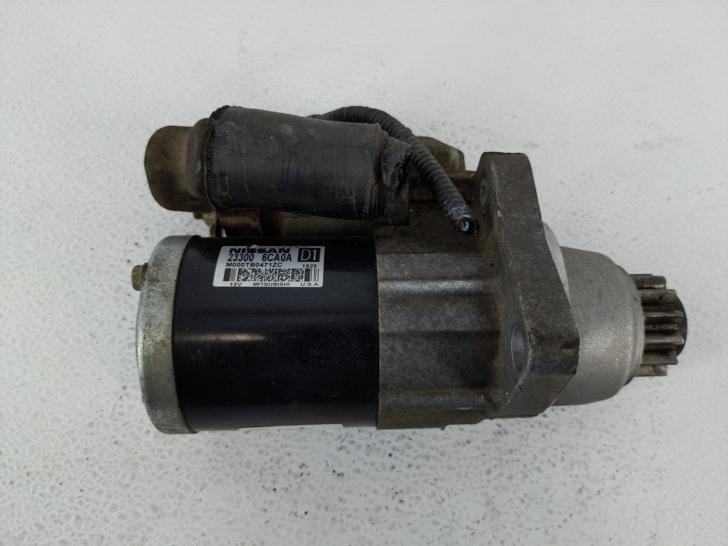 2019-2022 Nissan Altima Car Starter Motor Solenoid OEM P/N:23300 6CA0A Fits Fits 2019 2020 2021 2022 OEM Used Auto Parts - O