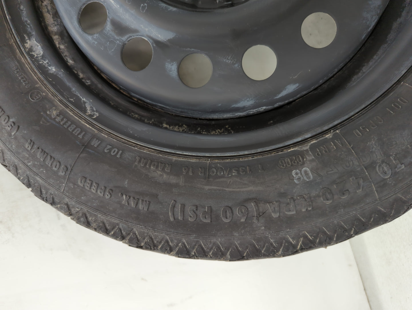 2002-2022 Nissan Altima Spare Donut Tire Wheel Rim Oem - Oemusedautoparts1.com