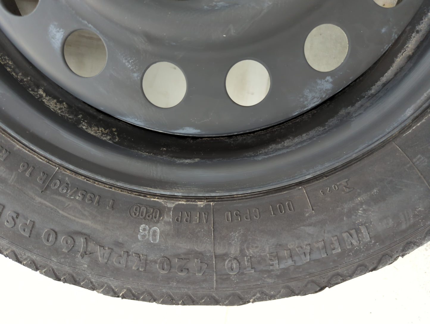 2002-2022 Nissan Altima Spare Donut Tire Wheel Rim Oem - Oemusedautoparts1.com