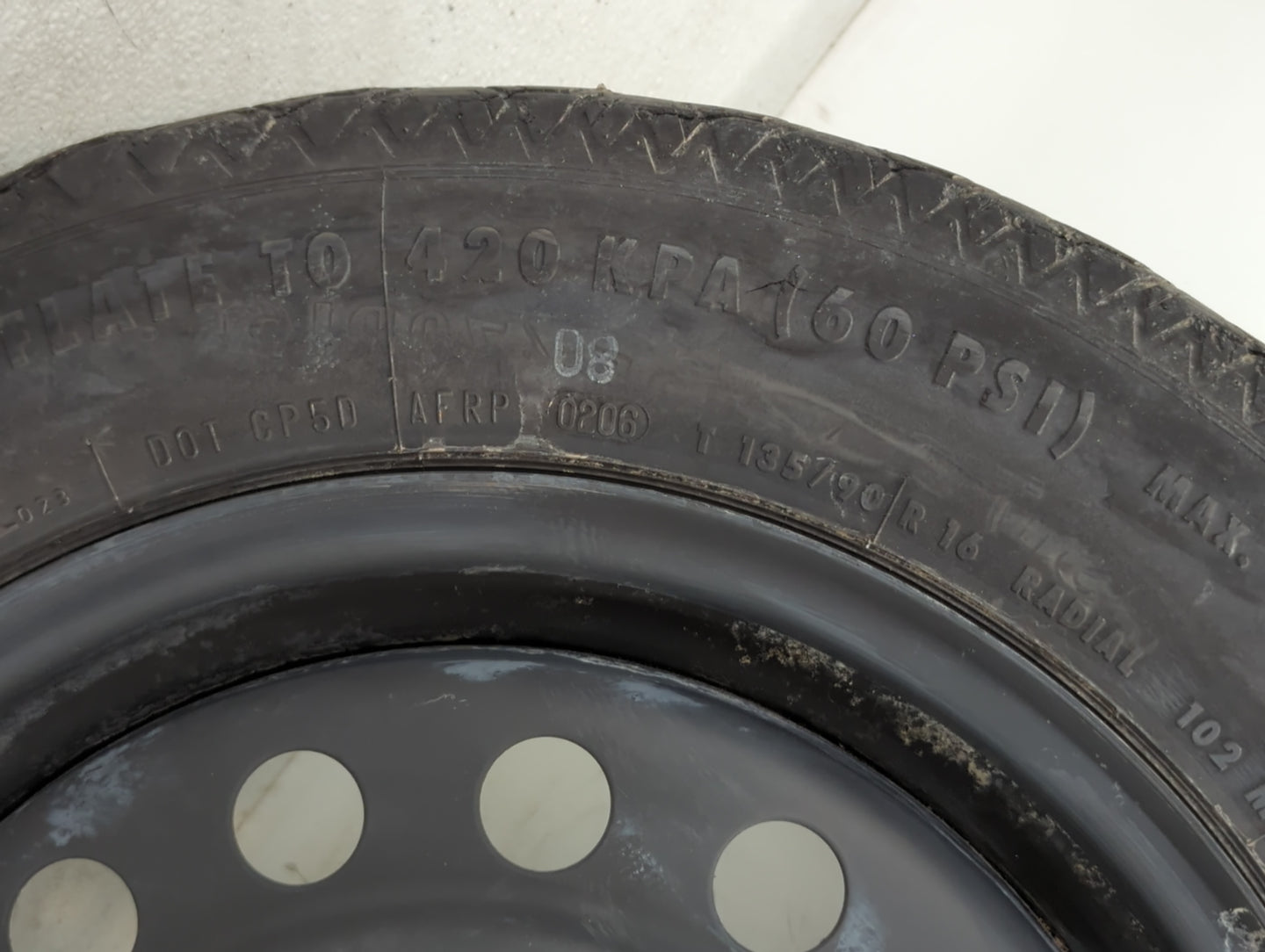 2002-2022 Nissan Altima Spare Donut Tire Wheel Rim Oem - Oemusedautoparts1.com