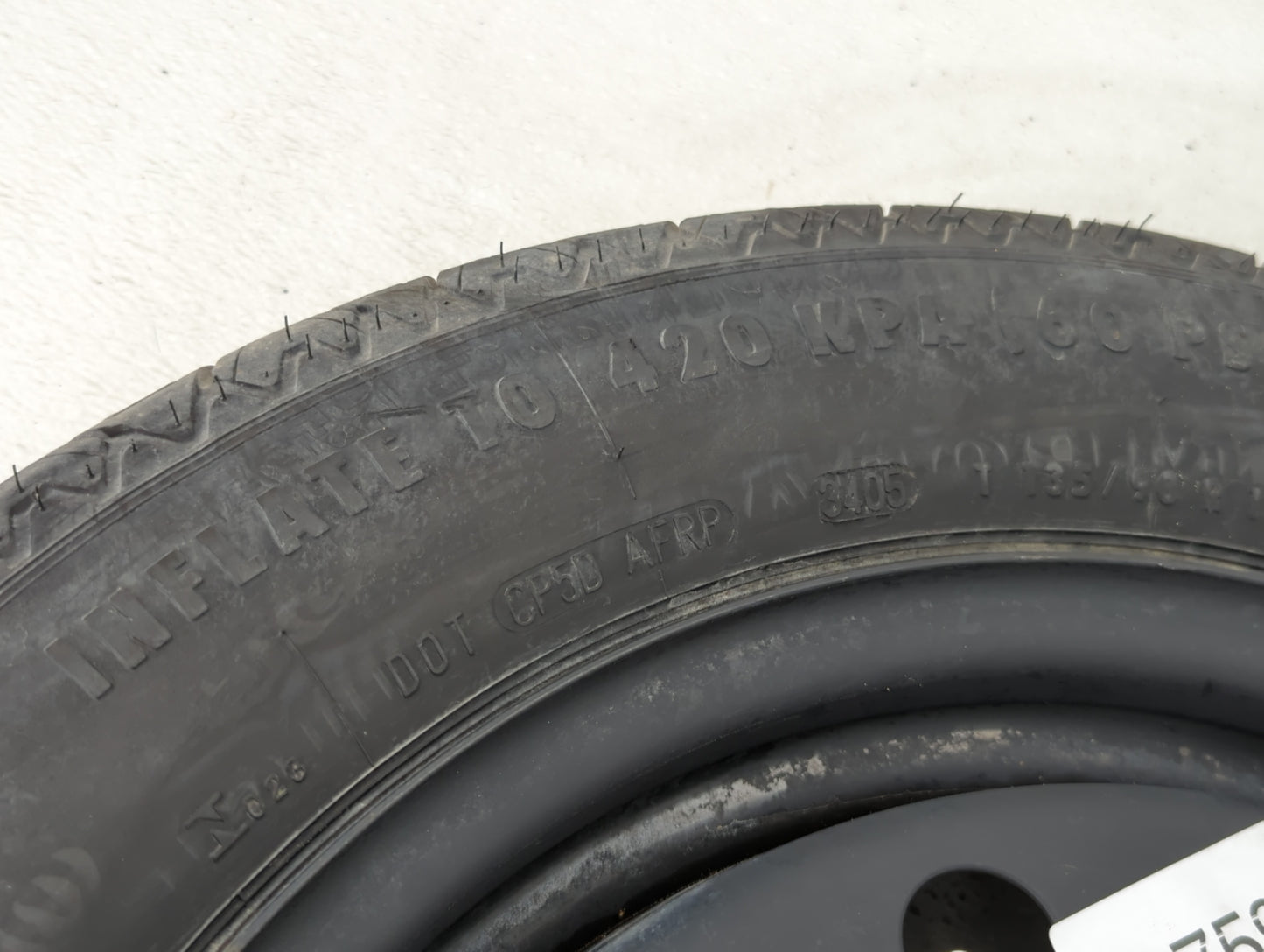 2002-2022 Nissan Altima Spare Donut Tire Wheel Rim Oem - Oemusedautoparts1.com