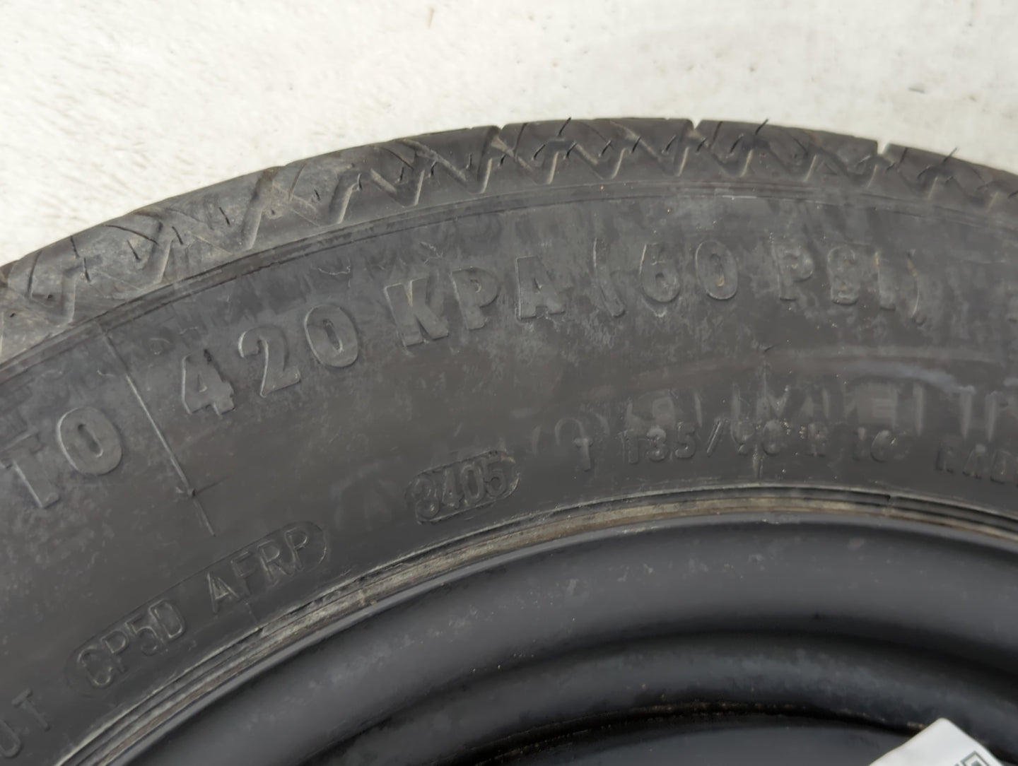 2002-2022 Nissan Altima Spare Donut Tire Wheel Rim Oem - Oemusedautoparts1.com