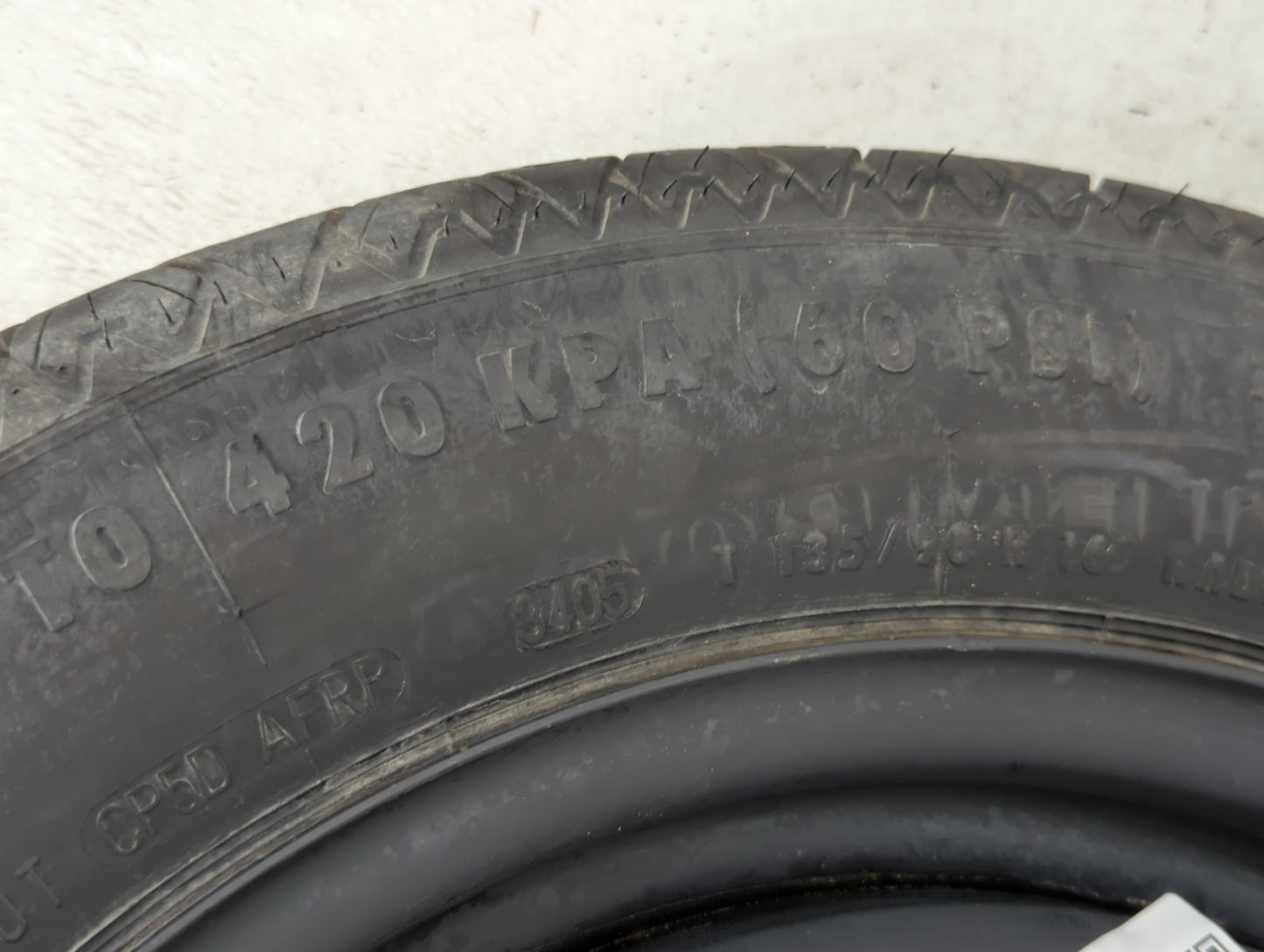 2002-2022 Nissan Altima Spare Donut Tire Wheel Rim Oem - Oemusedautoparts1.com