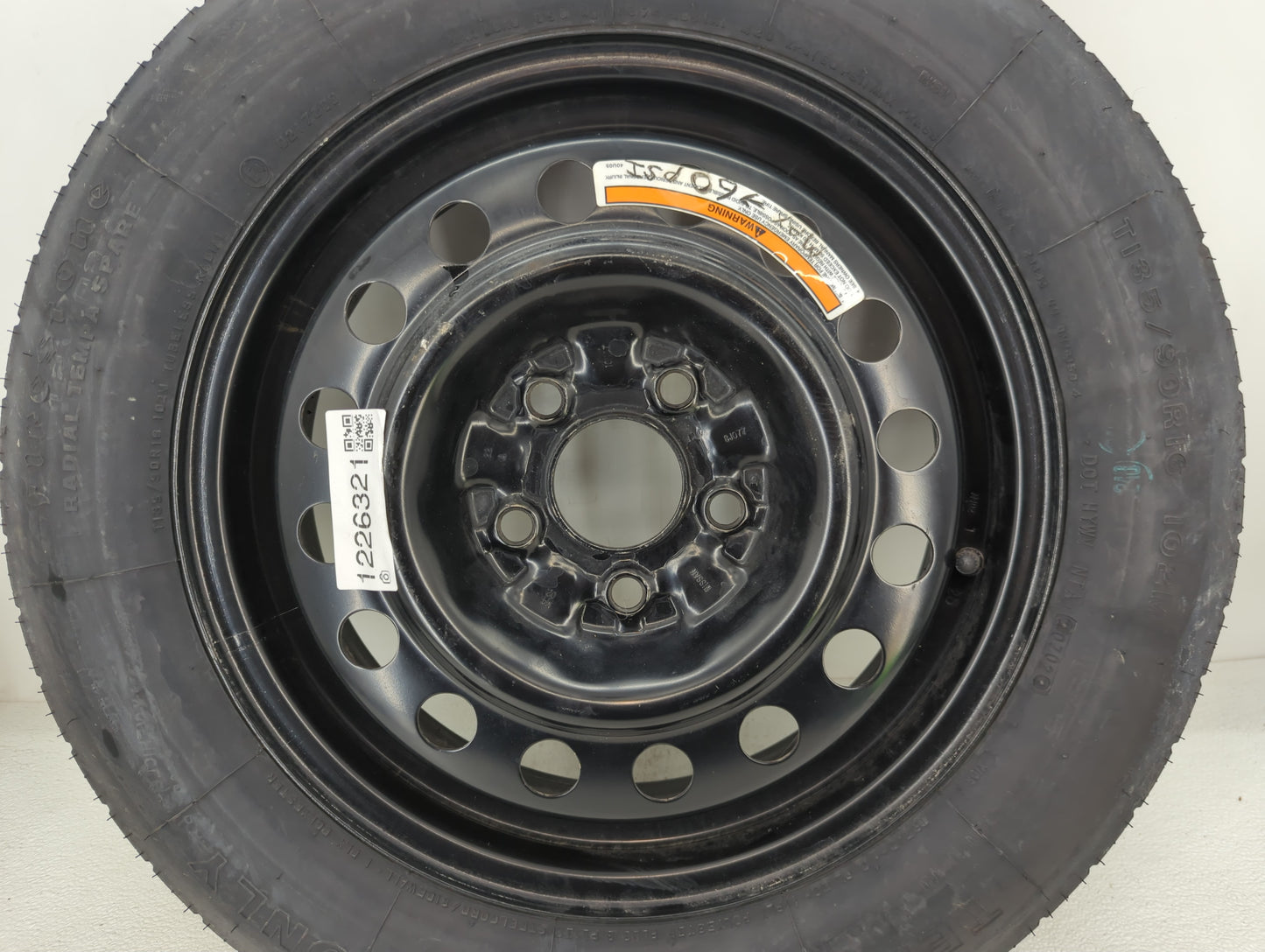 2002-2022 Nissan Altima Spare Donut Tire Wheel Rim Oem - Oemusedautoparts1.com