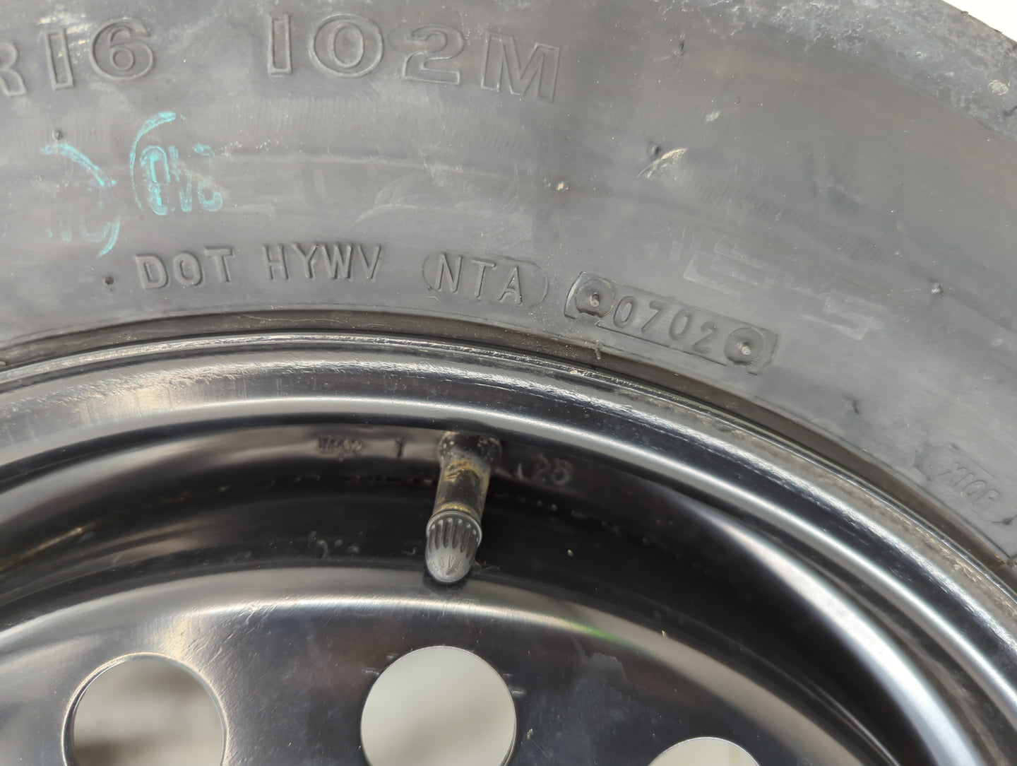 2002-2022 Nissan Altima Spare Donut Tire Wheel Rim Oem - Oemusedautoparts1.com