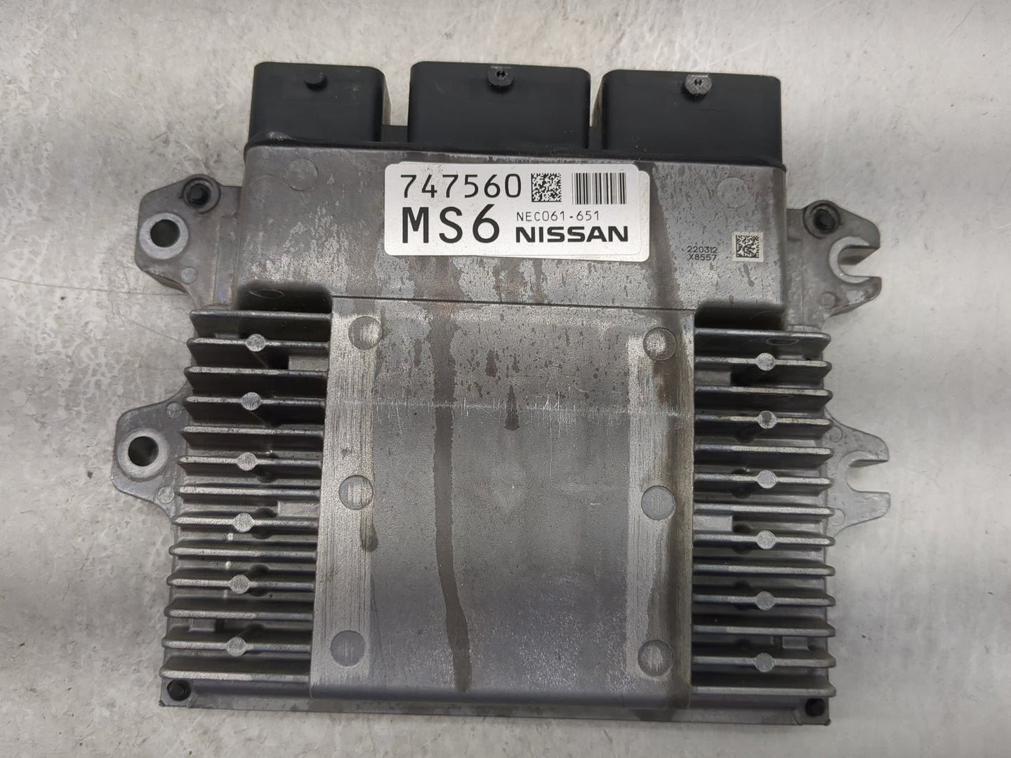2019-2022 Nissan Altima PCM Engine Control Computer ECU ECM PCU OEM P/N:NEC061-651 Fits Fits 2019 2020 2021 2022 OEM Used Au
