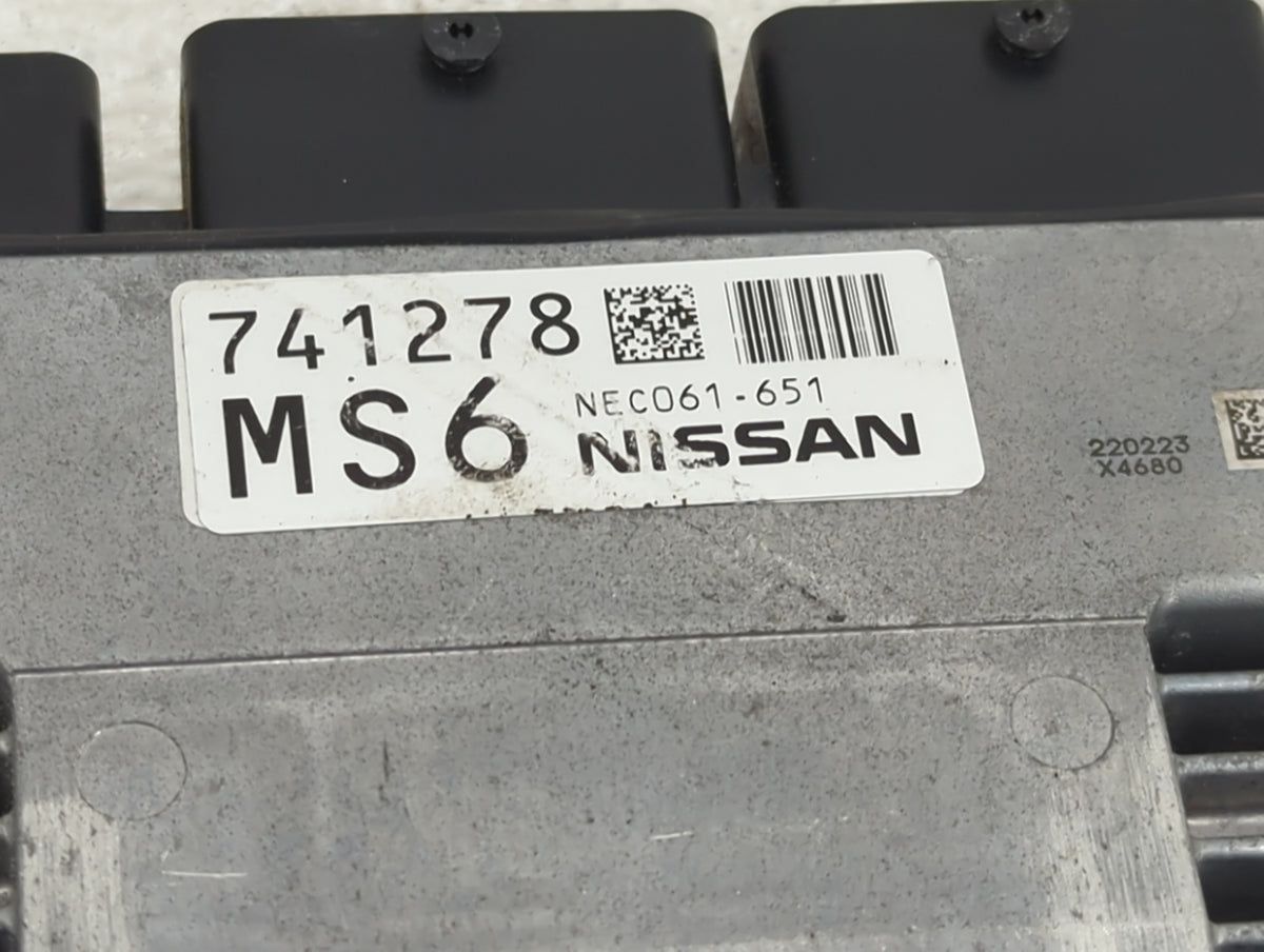 2019-2022 Nissan Altima PCM Engine Control Computer ECU ECM PCU OEM P/N:NEC061-651 Fits Fits 2019 2020 2021 2022 OEM Used Au
