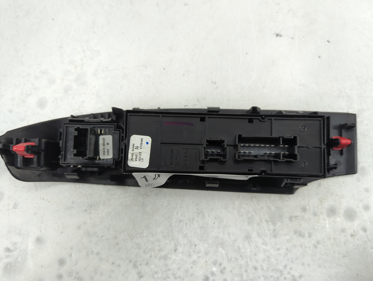 2019-2022 Nissan Altima Master Power Window Switch Replacement Driver Side Left P/N:25401 6CA0A Fits Fits 2019 2020 2021 202