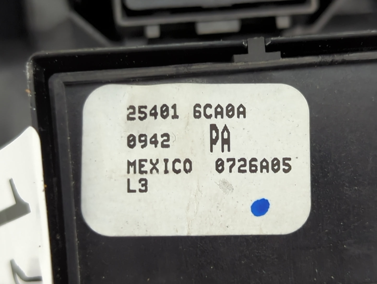 2019-2022 Nissan Altima Master Power Window Switch Replacement Driver Side Left P/N:25401 6CA0A Fits Fits 2019 2020 2021 202