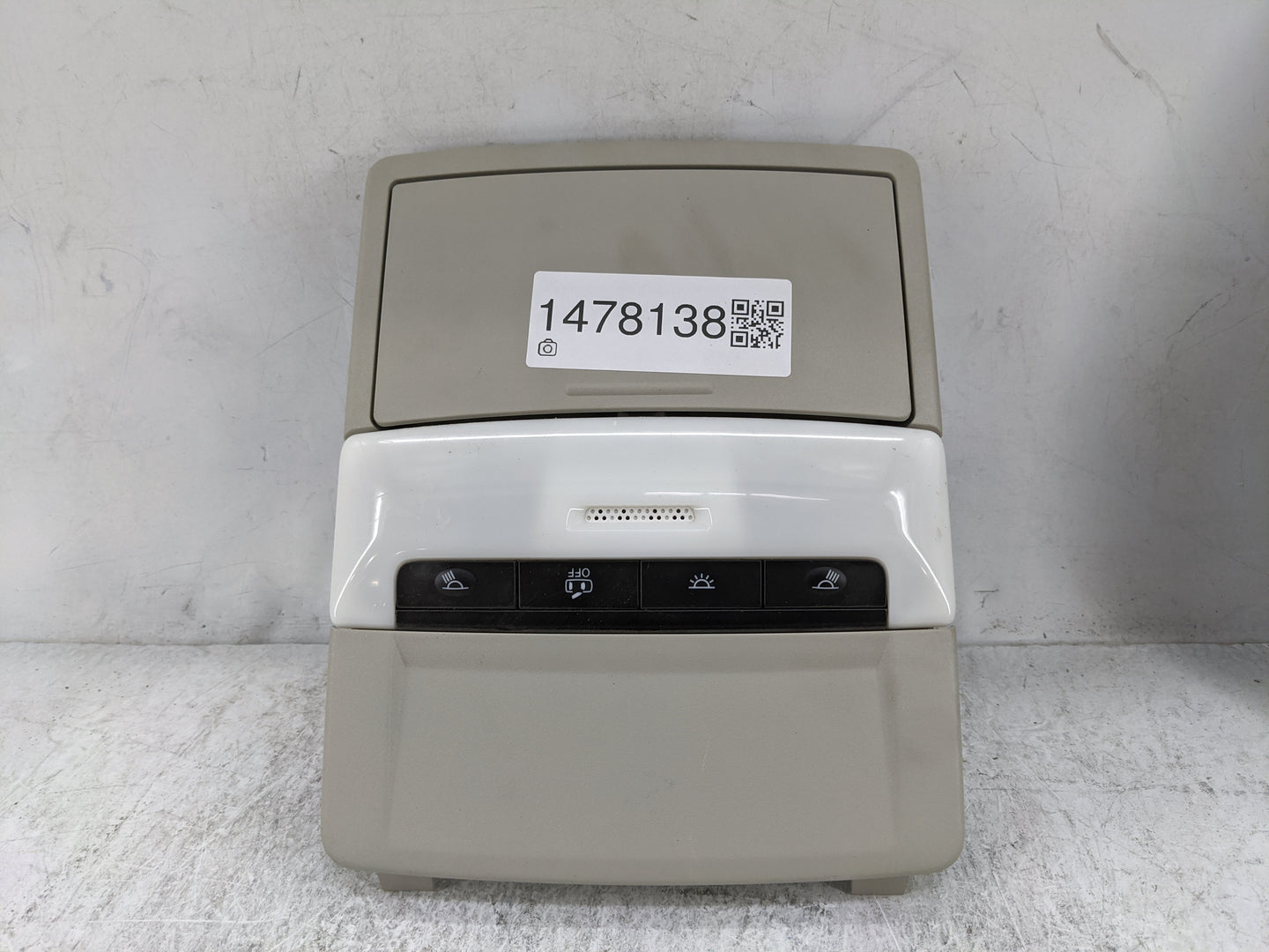 2019-2022 Nissan Altima Overhead Roof Console Tan - Oemusedautoparts1.com