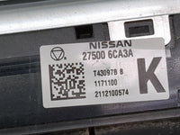 2019-2022 Nissan Altima Climate Control Module Temperature AC/Heater Replacement P/N:275006CA3A Fits Fits 2019 2020 2021 202