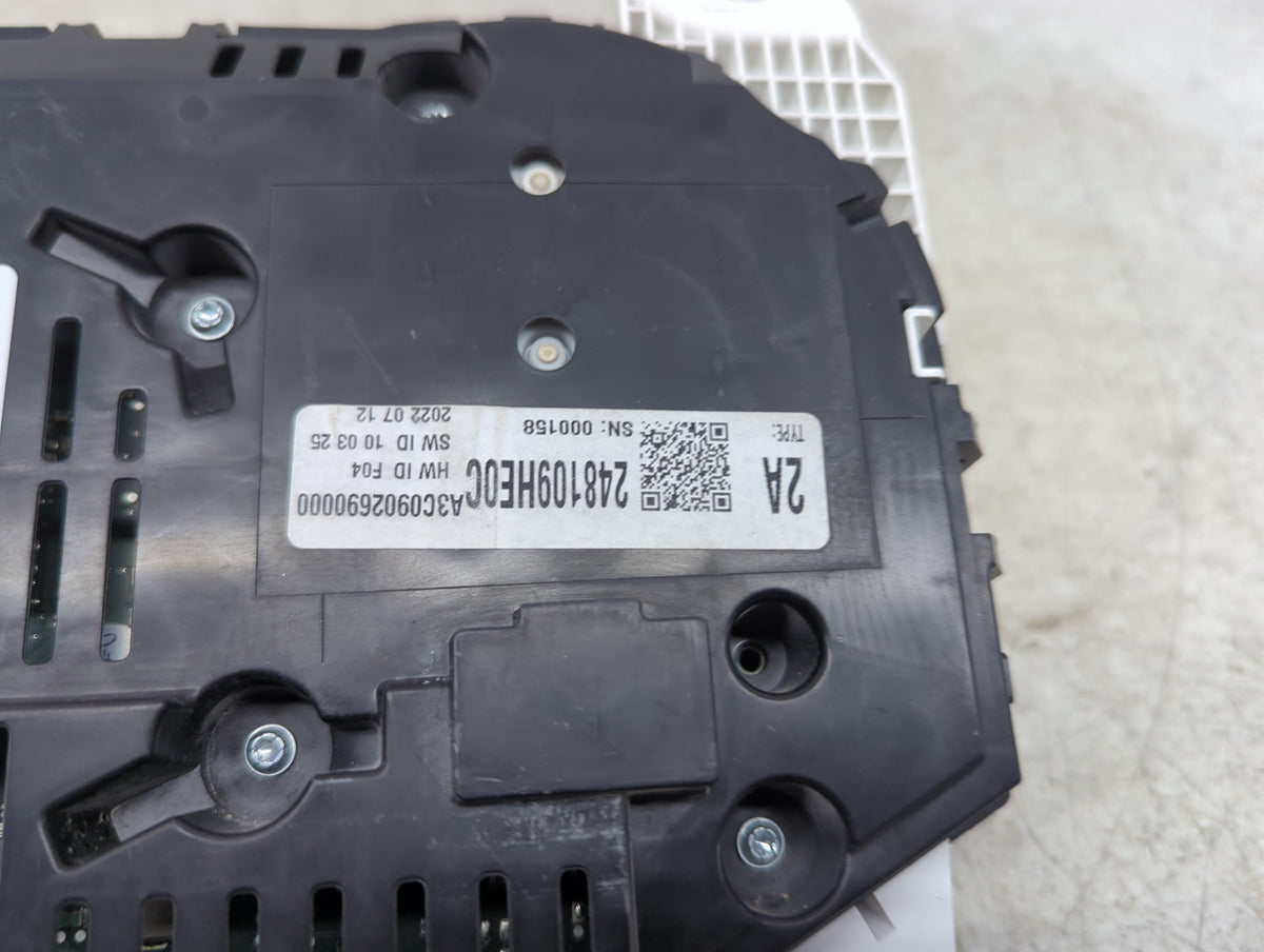 2021-2022 Nissan Altima Instrument Cluster Speedometer Gauges P/N:248109HE0C A3C0902690000 Miles: Fits Fits 2021 2022 OEM Us