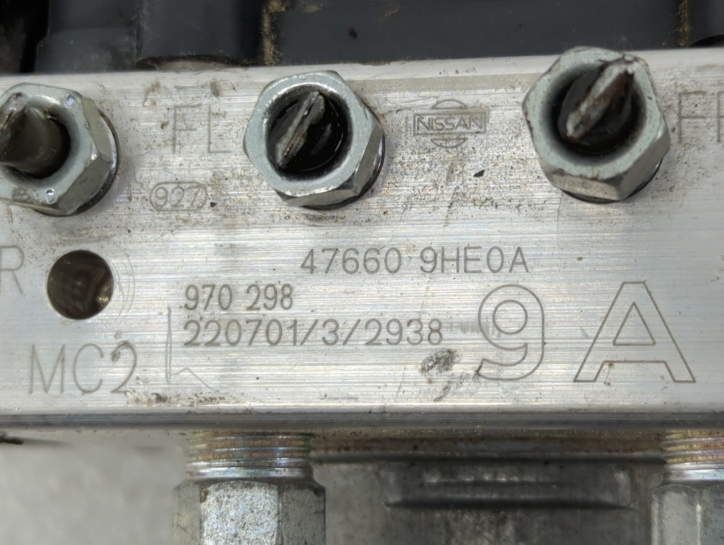 2022 Nissan Altima ABS Pump Control Module Replacement P/N:47660 9HE0A Fits OEM Used Auto Parts - Oemusedautoparts1.com