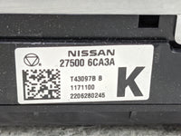 2019-2022 Nissan Altima Climate Control Module Temperature AC/Heater Replacement P/N:27500 6CA3A 275006CA3A Fits OEM Used Au