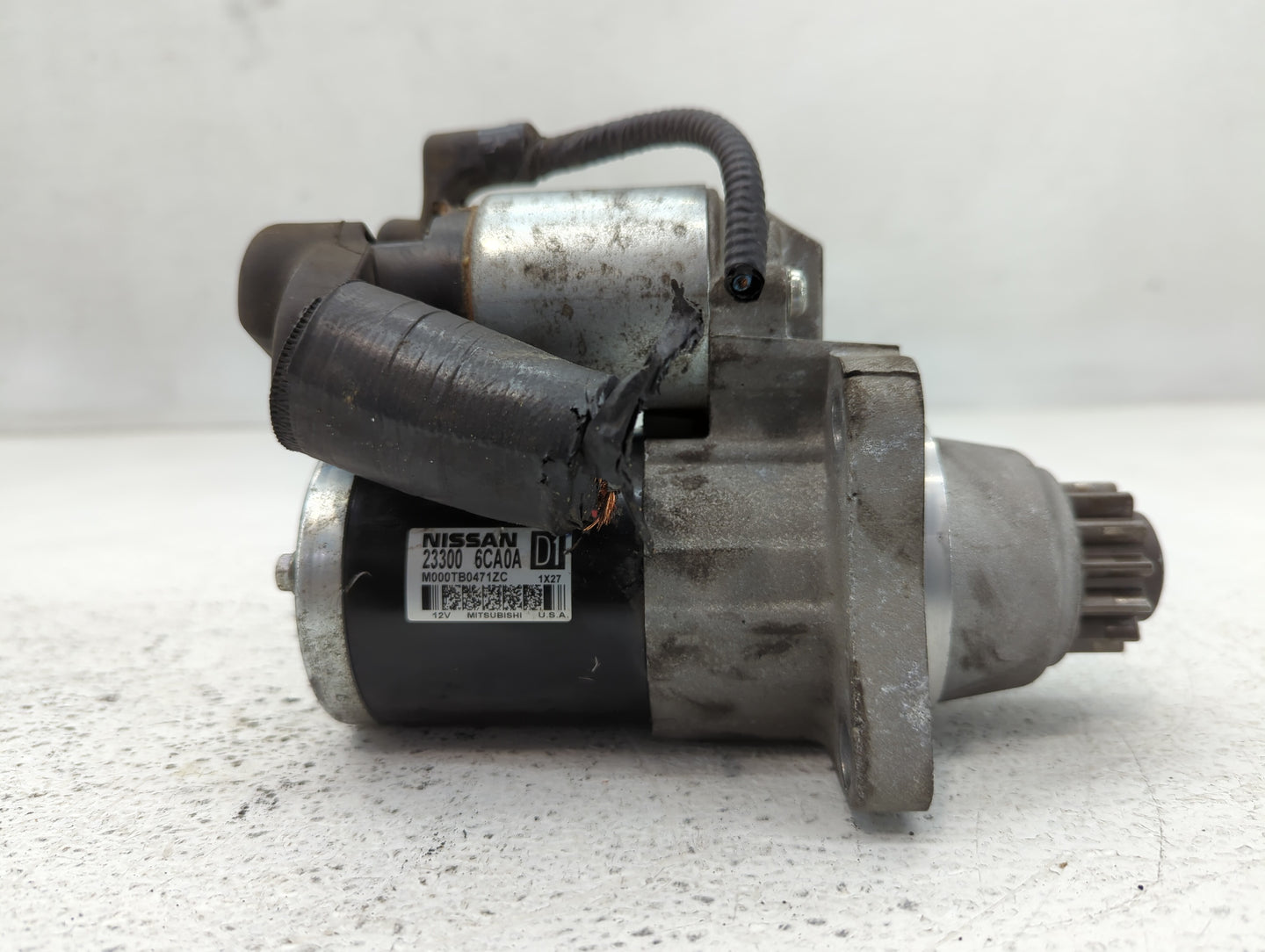 2019-2022 Nissan Altima Car Starter Motor Solenoid OEM P/N:23300 6CA0A Fits Fits 2019 2020 2021 2022 OEM Used Auto Parts - O