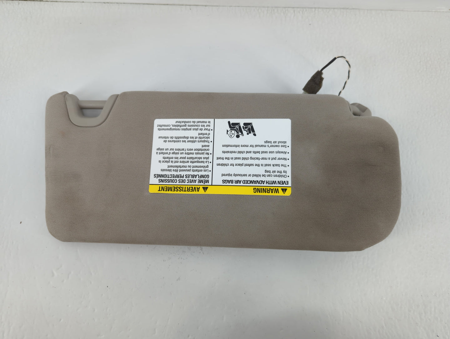 2021-2022 Nissan Altima Sun Visor Shade Replacement Driver Left Mirror Fits Fits 2021 2022 OEM Used Auto Parts - Oemusedauto
