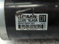2019-2022 Nissan Altima Car Starter Motor Solenoid OEM P/N:23300 6CA0A Fits Fits 2019 2020 2021 2022 OEM Used Auto Parts - O