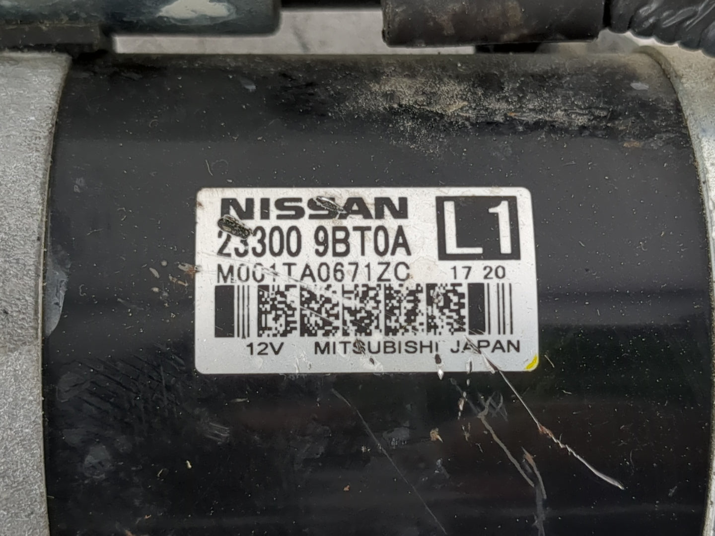 2022 Nissan Frontier Car Starter Motor Solenoid OEM P/N:23300 9BT0A Fits OEM Used Auto Parts - Oemusedautoparts1.com