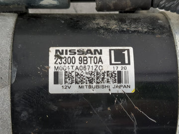 2022 Nissan Frontier Car Starter Motor Solenoid OEM P/N:23300 9BT0A Fits OEM Used Auto Parts