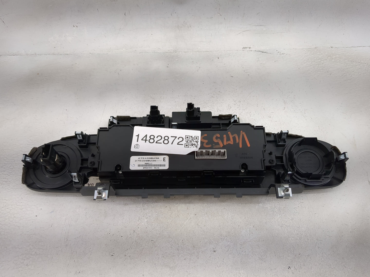 2022 Nissan Frontier Climate Control Module Temperature AC/Heater Replacement P/N:275109BU3A Fits OEM Used Auto Parts - Oemu