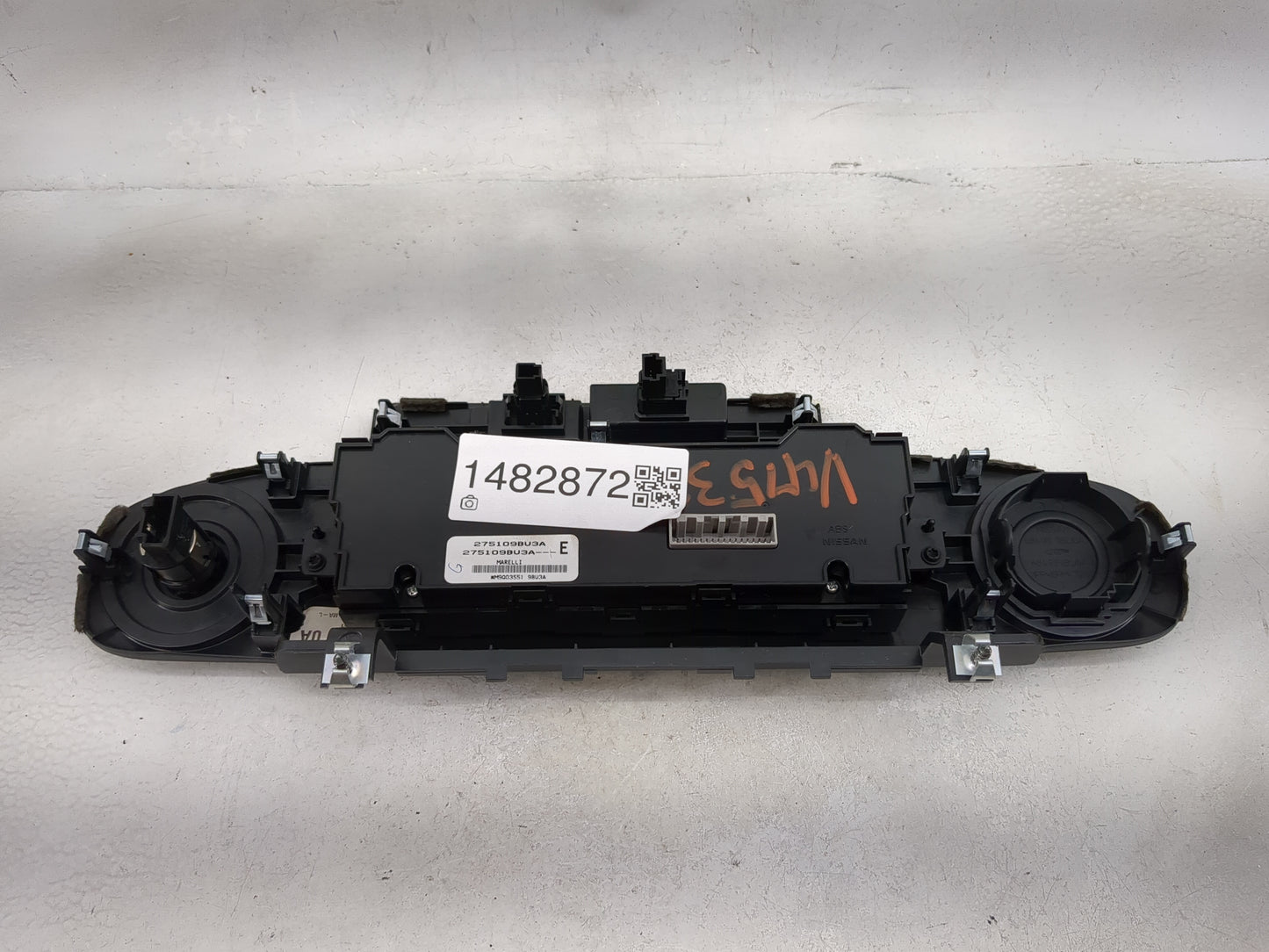 2022 Nissan Frontier Climate Control Module Temperature AC/Heater Replacement P/N:275109BU3A Fits OEM Used Auto Parts - Oemu