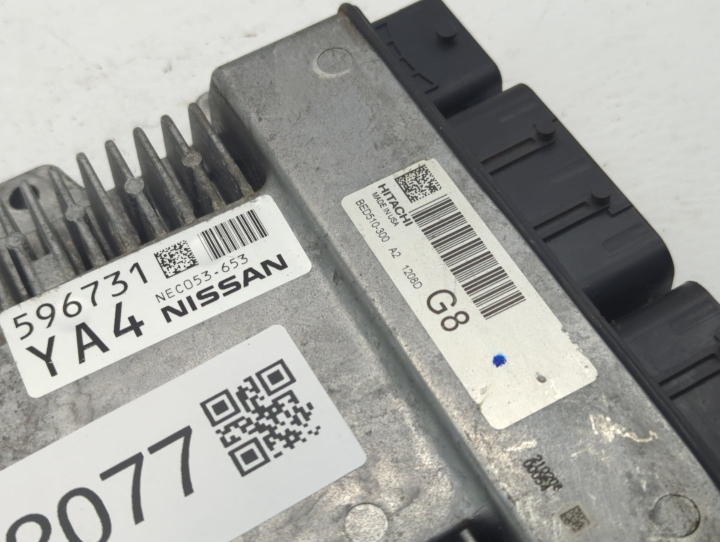 2022 Nissan Frontier PCM Engine Control Computer ECU ECM PCU OEM P/N:NEC053-653 Fits OEM Used Auto Parts - Oemusedautoparts1