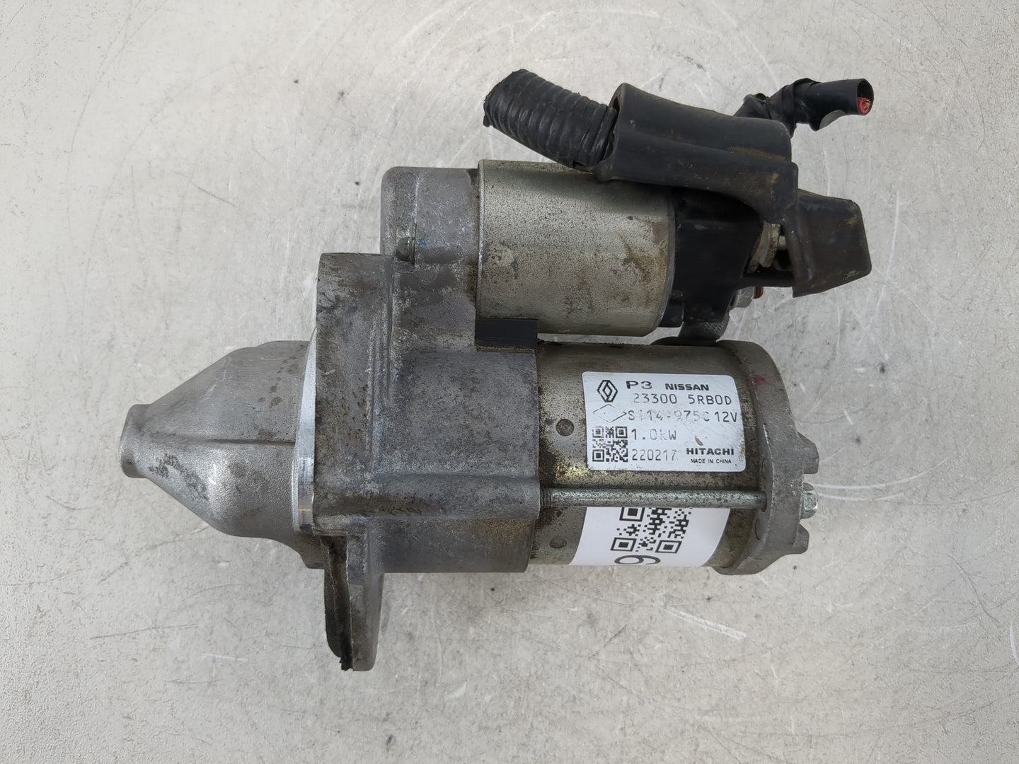 2019-2021 Nissan Kicks Car Starter Motor Solenoid OEM P/N:23300 5RB0D Fits Fits 2019 2020 2021 2022 OEM Used Auto Parts - Oe
