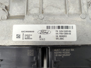 2020-2021 Nissan Kicks PCM Engine Control Computer ECU ECM PCU OEM P/N:HU5T-14F262-BA HJ5A-12A650-MA Fits Fits 2020 2021 2022 OEM Used Auto Parts
