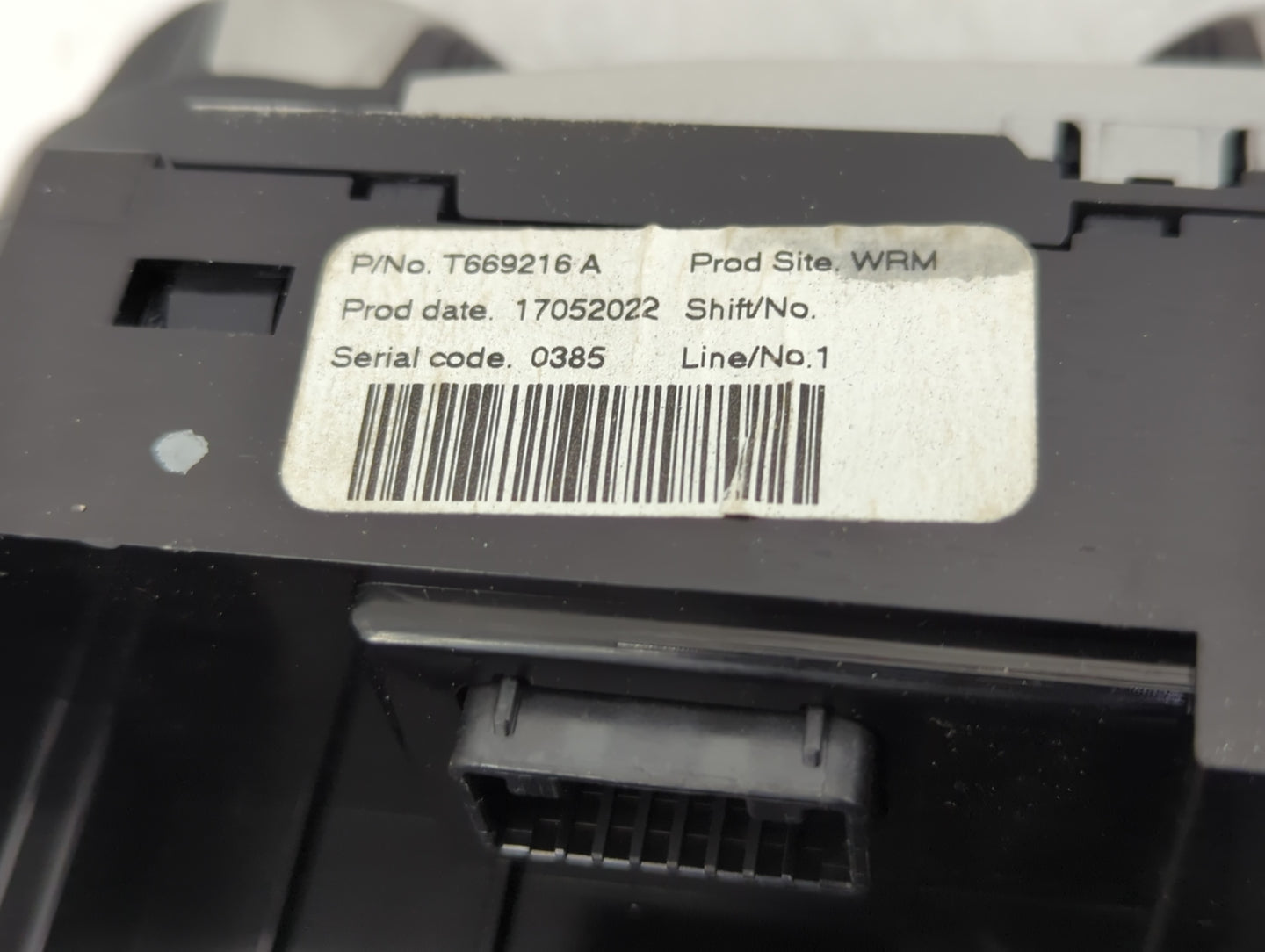 2018-2021 Nissan Kicks Climate Control Module Temperature AC/Heater Replacement P/N:T669216A Fits Fits 2018 2019 2020 2021 O