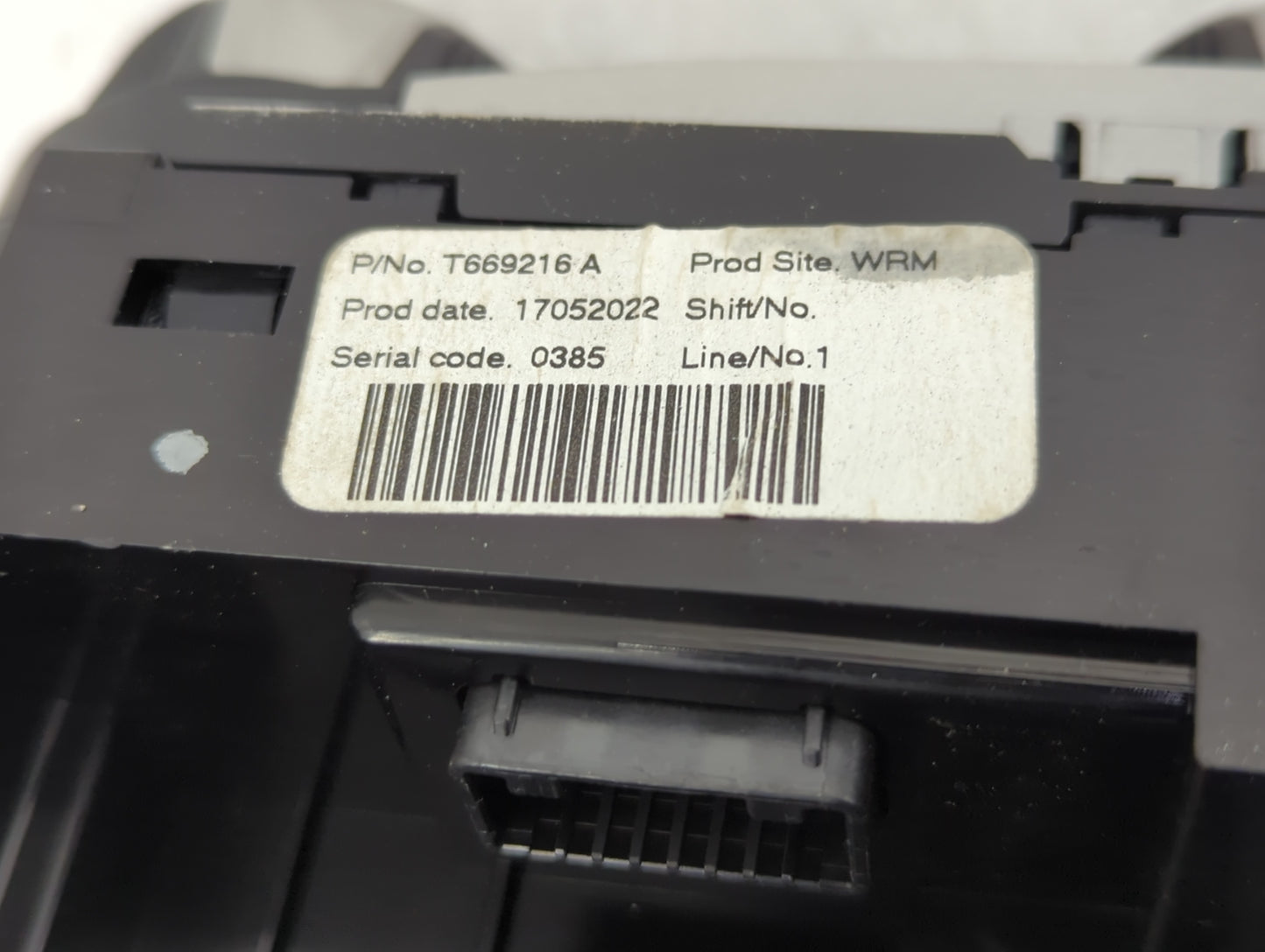 2018-2021 Nissan Kicks Climate Control Module Temperature AC/Heater Replacement P/N:T669216A Fits Fits 2018 2019 2020 2021 O