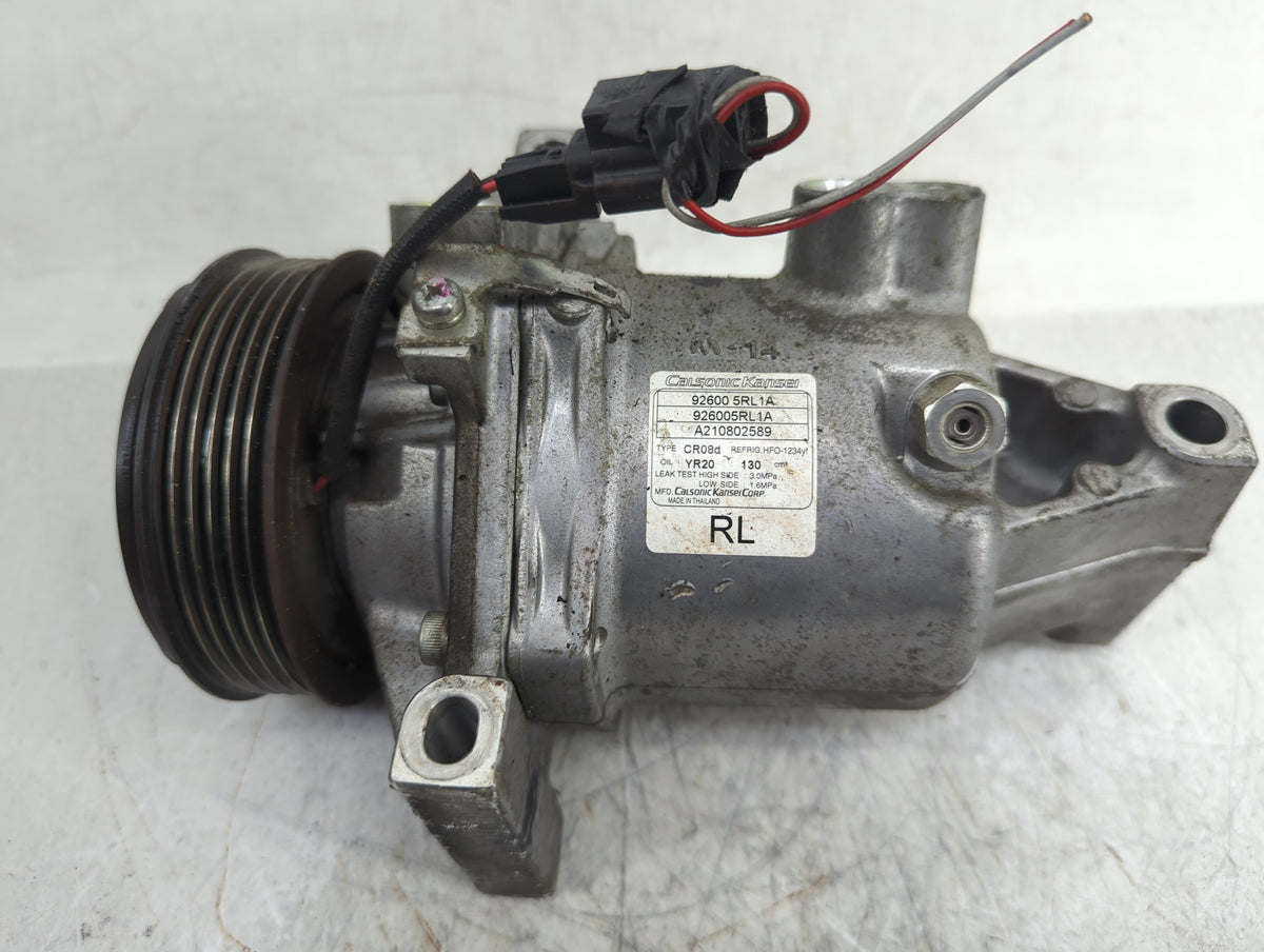 2018-2019 Nissan Kicks Air Conditioning A/c Ac Compressor Oem 1398608 - Oemusedautoparts1.com