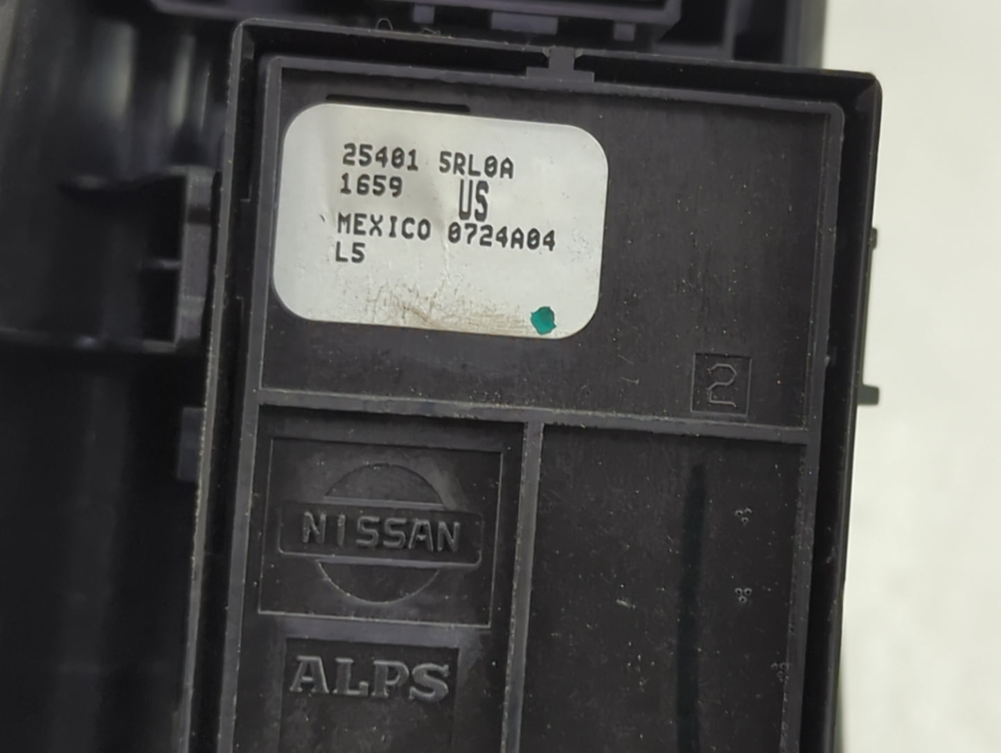 2018-2021 Nissan Kicks Master Power Window Switch Replacement Driver Side Left P/N:25401 5RL0A Fits Fits 2018 2019 2020 2021