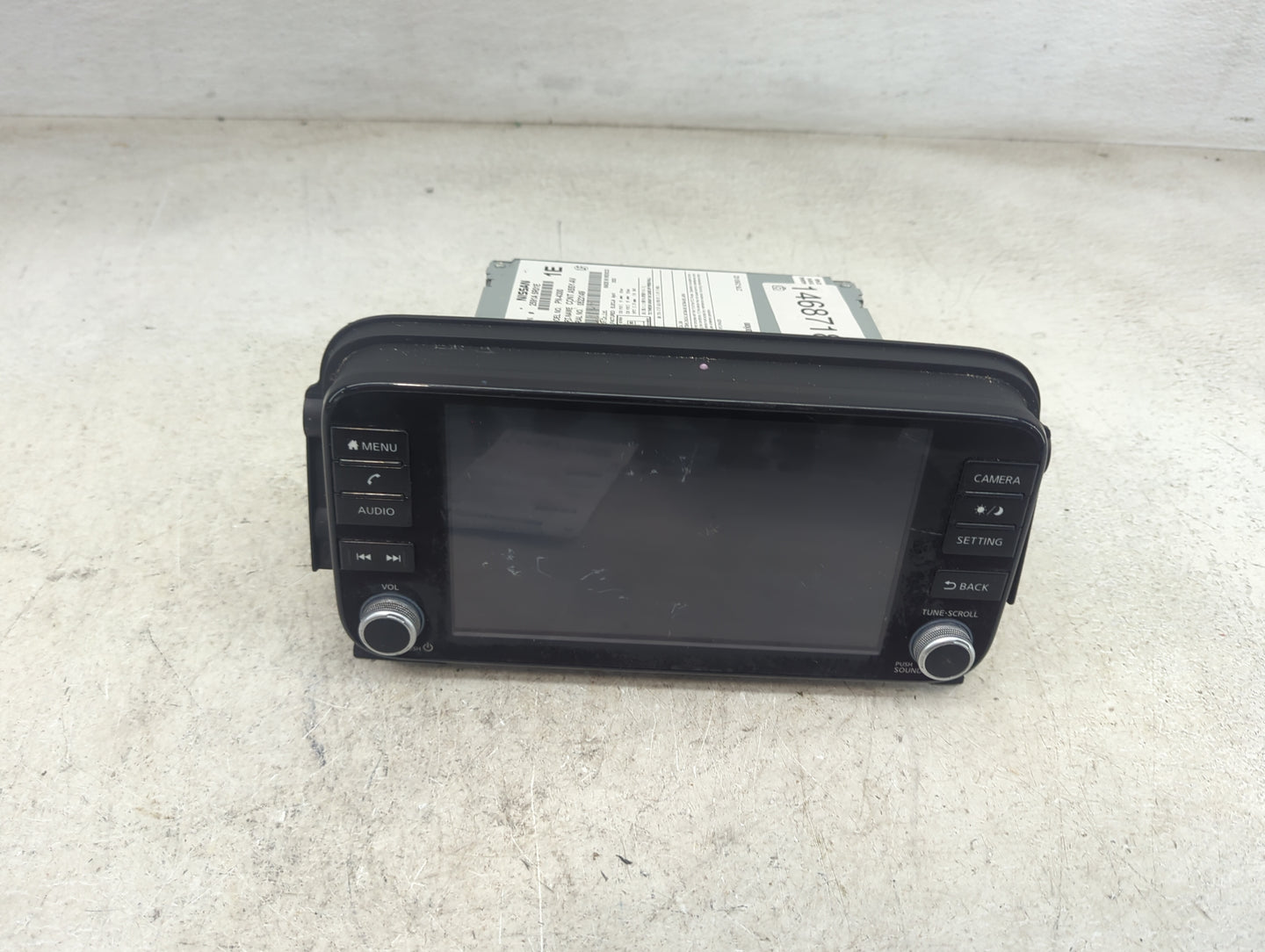 2022 Nissan Kicks Radio AM FM Cd Player Receiver Replacement P/N:2591A5R01E PN-4300, 276-2560-02 Fits OEM Used Auto Parts - 