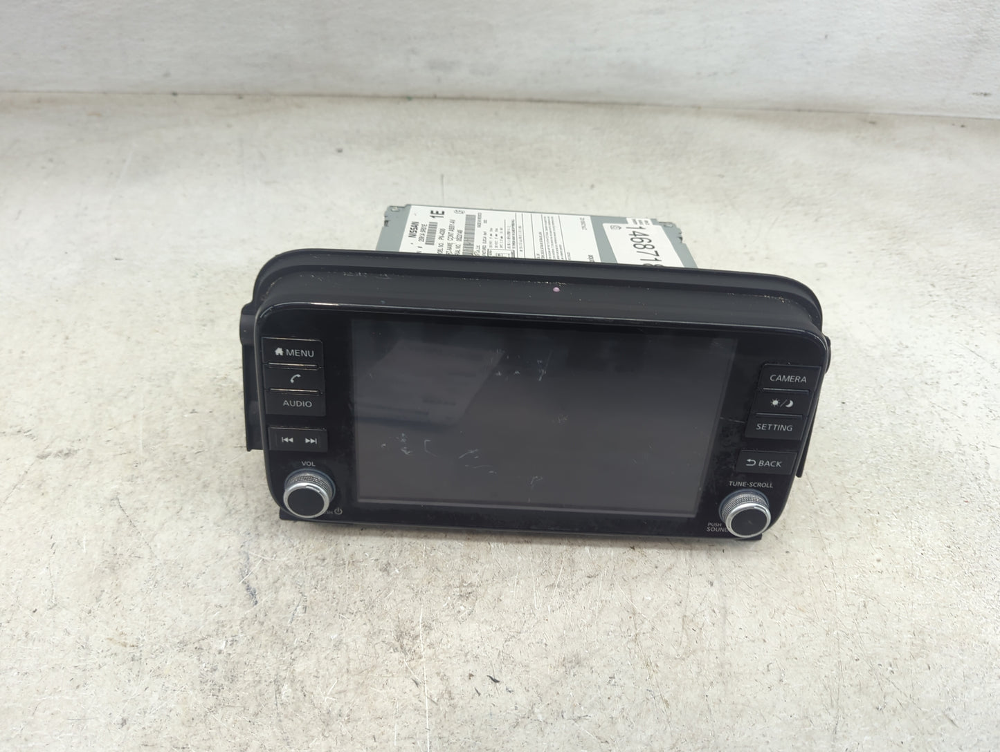 2022 Nissan Kicks Radio AM FM Cd Player Receiver Replacement P/N:2591A5R01E PN-4300, 276-2560-02 Fits OEM Used Auto Parts - 