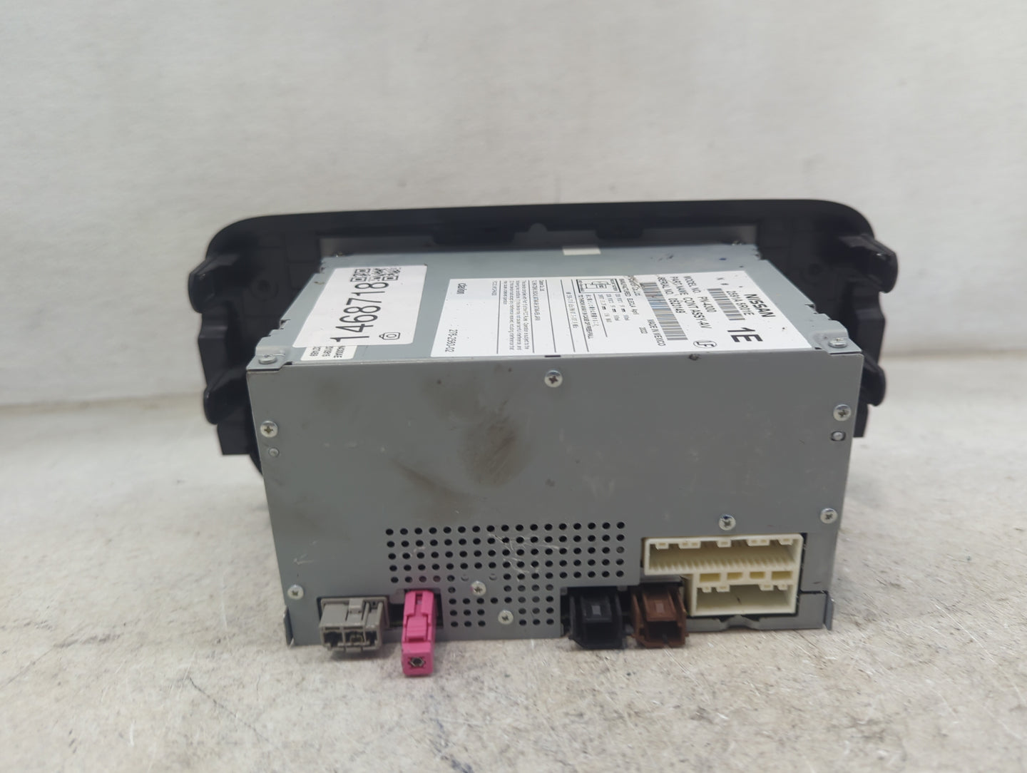 2022 Nissan Kicks Radio AM FM Cd Player Receiver Replacement P/N:2591A5R01E PN-4300, 276-2560-02 Fits OEM Used Auto Parts - 