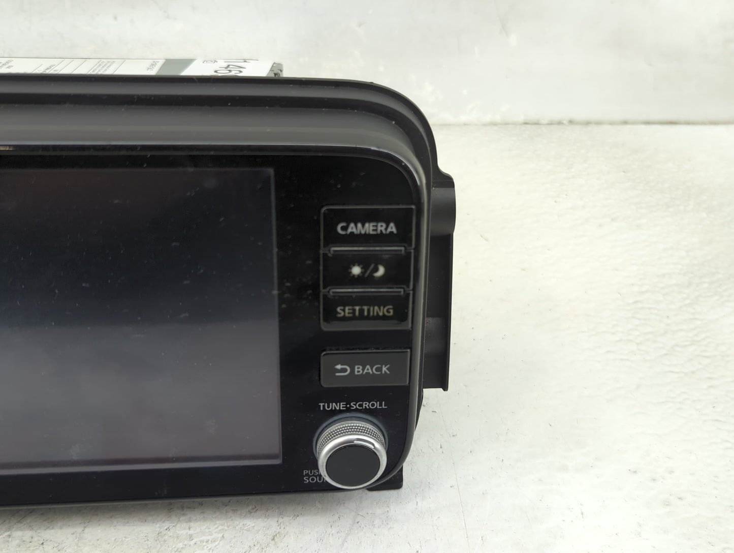 2022 Nissan Kicks Radio AM FM Cd Player Receiver Replacement P/N:2591A 5R01E PN-4300 Fits OEM Used Auto Parts - Oemusedautop
